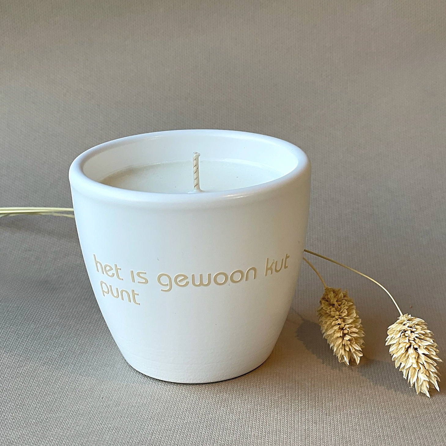 Troostkaars voor momenten die er toe doen